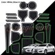 MOST CAR MAGIC MAT Custom Fit Interior Door Panel Console Cup Water Holder Non Slip Slot Mat Pad