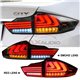 HONDA CITY GM6 2014 - 2020 Lexus Style LED Light Bar Tail Lamp with Sequential Signal (Pair)