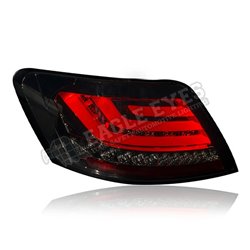 TOYOTA MARK X (REIZ) X120 2004 - 2009 EAGLE EYES F-Style Smoke Lens LED Light Bar Tail Lamp with Sequential Signal [TL-151-3-SQ]