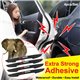 All Cars Door Side Edge Silicone Molding Trim Guard Protector Sticker with Logo (4pcs/Set)