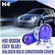 HID H4 6000K Sky Blue Head Lamp Halogen Bulb Conversion Cover Cap Main in Taiwan (Pair)