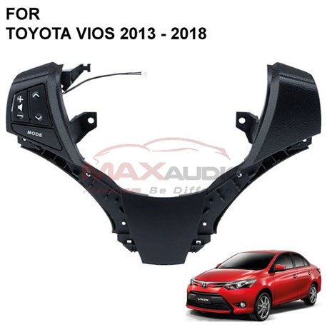 TOYOTA VIOS 2013 - 2018 Plug and Play Multimedia Steering Control