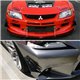 Universal Fitting for Most Cars Vehicles Slim Style Front Bumper Shark Fin Wind Splitter Diffuser Canard (4pcs/Set)