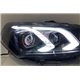 PROTON SAGA FL FLX SV 2011 - 2015 Mercedes E-Class Aero Light Plank DRL Double Projector Head Lamp (Pair) [636]