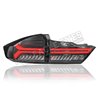 HONDA CITY GM6 2014 - 2019 AUDI Style (Ver2) Full Smoke Lens LED Light Bar Tail Lamp (Pair) [TL-318-V2]
