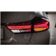 HONDA CITY GM6 2014 - 2019 AUDI Style (Ver2) Full Smoke Lens LED Light Bar Tail Lamp (Pair) [TL-318-V2]