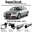 AUDI A4 (B8) 2008 - 2015 SUPER CIRCUIT Chassis Stablelizer Strengthening Racing Safety Strut Bars