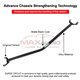 FORD RANGER T6/T7 2011 - 2018 SUPER CIRCUIT Chassis Stablelizer Strengthening Racing Safety Strut Bars