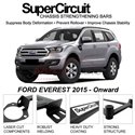 FORD EVEREST 3.2D 2015 - Onward SUPER CIRCUIT Chassis Stablelizer Strengthening Racing Safety Strut Bars