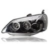 HONDA CIVIC ES 2000 - 2005 EAGLE EYES CCFL LED Light Ring DRL Projector Head Lamp (Pair) [HL-074]