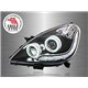 TOYOTA INNOVA AN40 Facelift 2008-2014 EAGLE EYES CCFL LED Light Ring DRL Projector Head Lamp with Sequential Signal [HL-135-SQ]