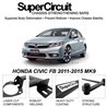 HONDA CIVIC FB 2011-2015 MK9 SUPER CIRCUIT Chassis Stablelizer Strengthening Racing Safety Strut Bars