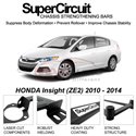 HONDA Insight (ZE2) 2010 - 2014 SUPER CIRCUIT Chassis Stablelizer Strengthening Racing Safety Strut Bars  