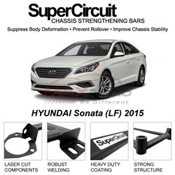 HYUNDAI Sonata (LF) 2015 SUPER CIRCUIT Chassis Stablelizer Strengthening Racing Safety Strut Bars