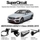 MERCEDES-BENZ C Class (W205) 2015 SUPER CIRCUIT Chassis Stablelizer Strengthening Racing Safety Strut Bars