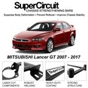 MITSUBISHI Lancer GT 2007 - 2017 SUPER CIRCUIT Chassis Stablelizer Strengthening Racing Safety Strut Bars 