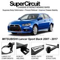MITSUBISHI Lancer Sport Back 2007 - 2017 SUPER CIRCUIT Chassis Stablelizer Strengthening Racing Safety Strut Bars