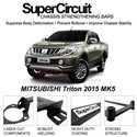 MITSUBISHI Triton 2015 MK5 SUPER CIRCUIT Chassis Stablelizer Strengthening Racing Safety Strut Bars
