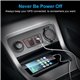 For Most Nissan Dual 12V USB Fast Charging With Audio Video Music Media Socket Slot Port Interface Extension