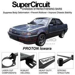 PROTON Iswara SUPER CIRCUIT Chassis Stablelizer Strengthening Racing Safety Strut Bars