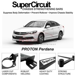 PROTON Perdana SUPER CIRCUIT Chassis Stablelizer Strengthening Racing Safety Strut Bars