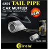CIRCLE 2" Stainless Steel Tail Pipe Car Muffler Tip [6801] Universal