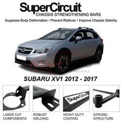 SUBARU XV1 2012 - 2017 SUPER CIRCUIT Chassis Stablelizer Strengthening Racing Safety Strut Bars
