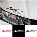 Limited Edition Car Bumper Body Exterior Pre-cut Waterproof Personalized Styling Sticker Decal