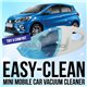 EASY-CLEAN 12V High Power Mini In Car Mobile Car Vacuum Cleaner for Tidy & Comfort Ride (Dry Use Only)