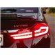 HONDA CITY GM6 2014 - 2018 M3 Style Red Lens LED Light Bar Tail Lamp with Sequential Turn Signal