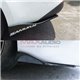 Universal Aerodynamic 35cm 48cm Car Rear Bumper Side Rocker Splitter Diffuser Lips Skirt (Pair)