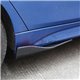 Universal Aerodynamic 35cm 48cm Car Rear Bumper Side Rocker Splitter Diffuser Lips Skirt (Pair)