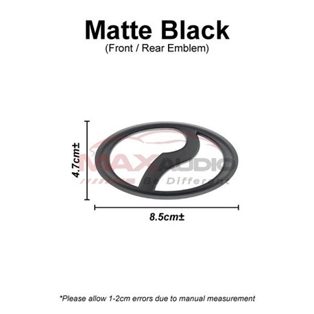8.5cm Black