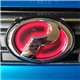 MOST PERODUA Front Rear Steering Night Reflective 3M 3D 2-Tone Red Black Epoxy Logo Emblem Sticker