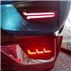 PERODUA MYVI 2018 Night Rider Sportivo Sequential Blinking Plug and Play Rear Bumper Reflector LED Light with Turn Signal