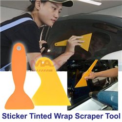 Car Sticker Tinted Wrap Scraper Tool Window Glass Tinted Vinyl Decal Plastic Installation Multi Purpose Tools