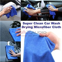 Super Clean Home Car Wash Drying Absorbent Polish Coral Fleece Microfiber Soft Thin Cloth Towel