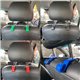 Universal Car Seat Headrest Bag Hanger Hook Fastener Hook Purse Cloth Grocery Storage Holder Clip