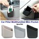 Universal Car Pillar Mini Organizer Storage Box Cigarette Phone Sunglasses IC Card Holder (Pair)