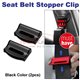 Universal Car Seat Belt Pregnancy Clip Adjustable Buckle Stopper Lock Skid-proof Seatbelt Clamp