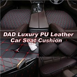 Universal DAD Garson Luxury PU Leather Car Seat Cushion Keep Warm Cover Protector No Slip Mat