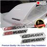 GENUINE 3D MUGEN Front Grille Rear Spoiler Logo Emblem HONDA PROTON PERODUA TOYOTA Stainless Steel Sport Sticker