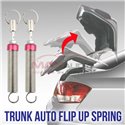 Universal Sedan Car Rear Bonnet Trunk Boot Lid Automatic Open Pop Flip Up Lift Stainless Steel Spring Kit