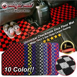 Universal Thailand MAGIC MAT Mega Thick 5 Star Hotel Car Checkmate Dice Floor Mat Carpet