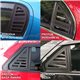 MOST PERODUA PROTON ABS 3D Rear Door Side Window Triangle Glass Cover Guard Protector (Pair)