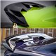 MUSTANG STYLE SAMURAI Universal GT Spoiler Sedan Car Racing Sport Aerodynamic Downforce Vortex ABS Diffuser Rear Wing