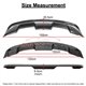 MUSTANG STYLE SAMURAI Universal GT Spoiler Sedan Car Racing Sport Aerodynamic Downforce Vortex ABS Diffuser Rear Wing