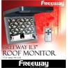 FREEWAY 11.3" Wide Screen TFT Grey Color Roof Monitor w/ Dome Light