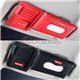 Car Sun Visor Pocket Bag Organizer Leather Tissue Pen Card Sunglasses Receipt Clip Holder PERODUA PROTON HONDA TOYOTA