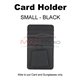 SMALL CARD BLACK
